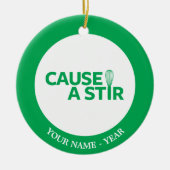 混乱をもたらして下さい セラミックオーナメント (正面)