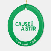 混乱をもたらして下さい セラミックオーナメント (左)