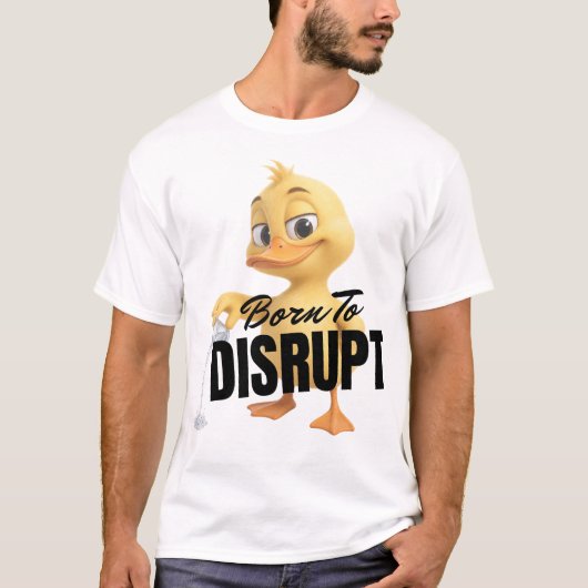 混乱をもたらすために生まれた Tシャツ (正面)