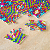 混乱カラフル曼荼羅 ジグソーパズル (側面)