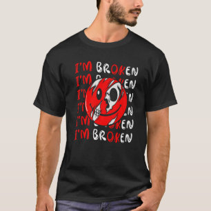 混乱スマイル目に見えない病気に罹った Tシャツ