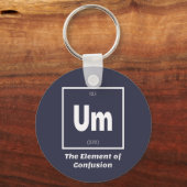混乱化学工業のUm要おもしろい素 キーホルダー (正面)