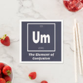 混乱化学工業のUm要おもしろい素 スタンダードカクテルナプキン (インサイチュ)