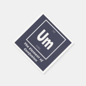 混乱化学工業のUm要おもしろい素 スタンダードカクテルナプキン (角)