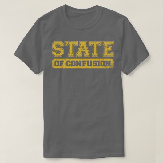 混乱州 Tシャツ (デザイン正面)