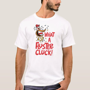 混乱状態の鳴き声の人のティー Tシャツ