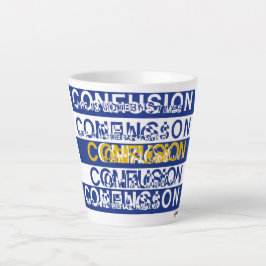 混乱 カフェラテマグ