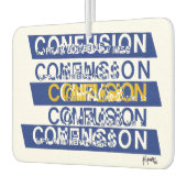 混乱 カーエアーフレッシュナー (左)