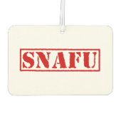 混乱 カーエアーフレッシュナー (裏面)