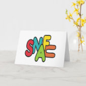 混乱 カード (黄色い花)