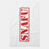 混乱 キッチンタオル (縦)