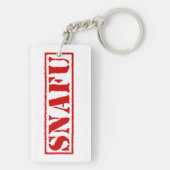 混乱 キーホルダー (裏面)