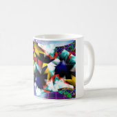 混乱 コーヒーマグカップ (正面右)