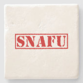 混乱 ストーンコースター (正面)