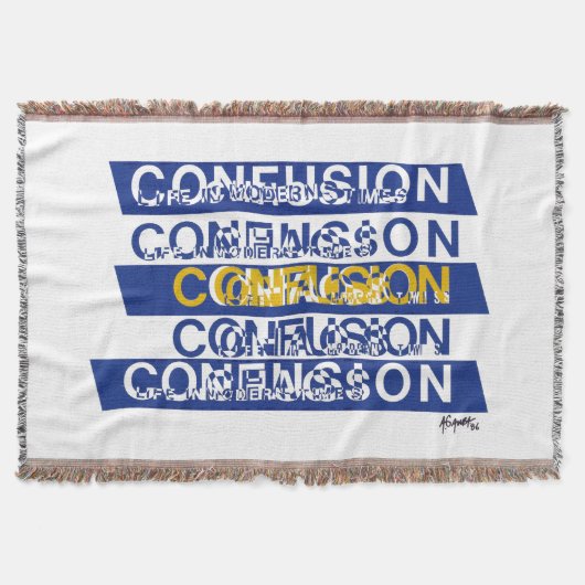 混乱 スローブランケット (正面)