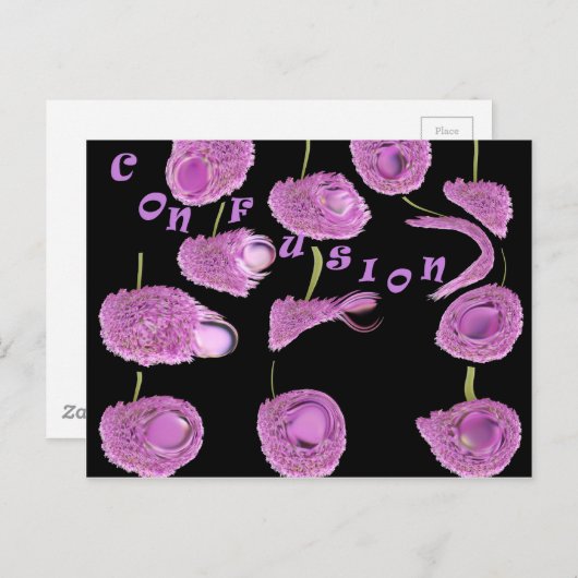 混乱 ポストカード (正面/裏面)
