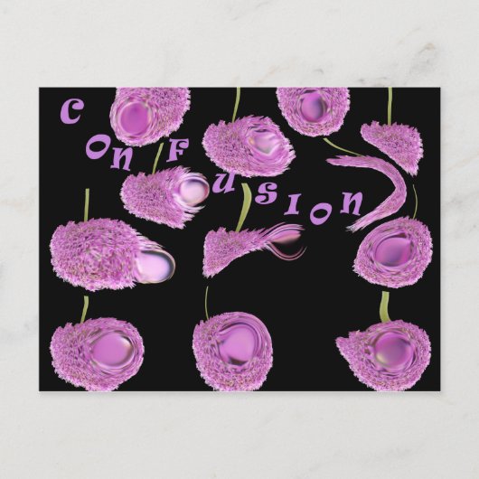 混乱 ポストカード (正面)