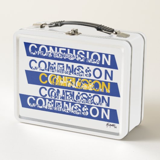 混乱 メタルランチボックス (正面)