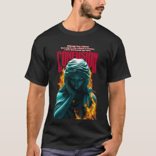 混乱 – 激しい感情と神性のビジョン Tシャツ