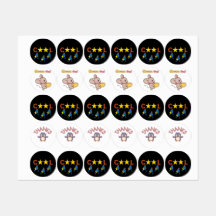 混合おもしろいステッカー2024