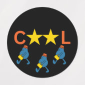 混合おもしろいステッカー2024 ラベル (デザイン1)