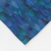 混合されたお守り毛布 フリースブランケット (角)