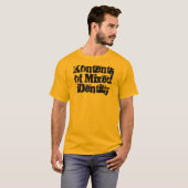 混合されたアイデンティティTのKontents Tシャツ (正面フル)