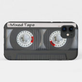混合されたカセットテープ Case-Mate iPhoneケース (裏面(横))