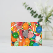 混合されたキャンデー-郵便はがき ポストカード (スタンド正面)