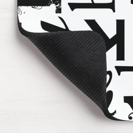 混合されたタイポグラフィの標準のマウスパッド マウスパッド (コーナー)