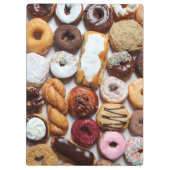 混合されたドーナツクリップボード クリップボード (裏面)