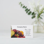 混合されたフルーツの名刺 名刺 (スタンド正面)