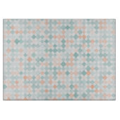 混合された小さい点が付いている抽象的な背景 カッティングボード (正面)