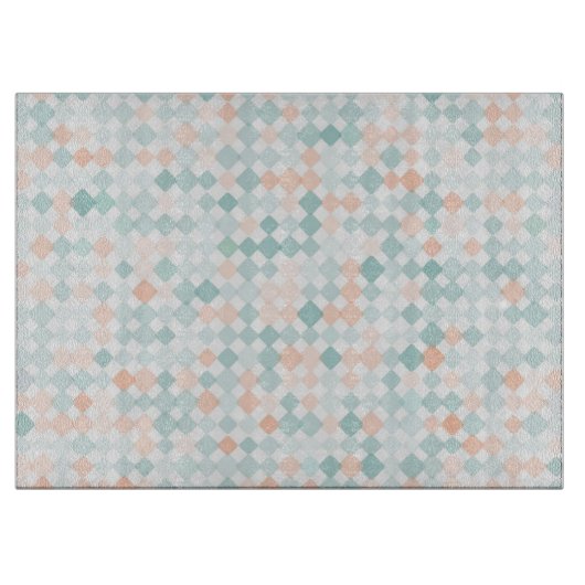 混合された小さい点が付いている抽象的な背景 カッティングボード (正面)