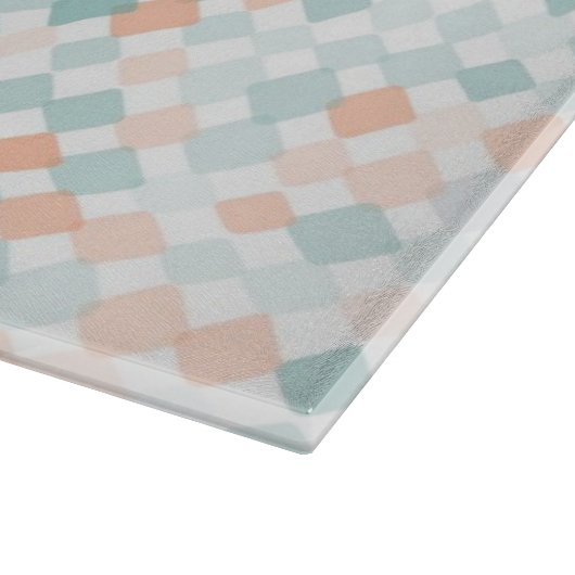 混合された小さい点が付いている抽象的な背景 カッティングボード (角)