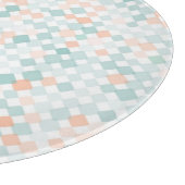 混合された小さい点が付いている抽象的な背景 カッティングボード (角)