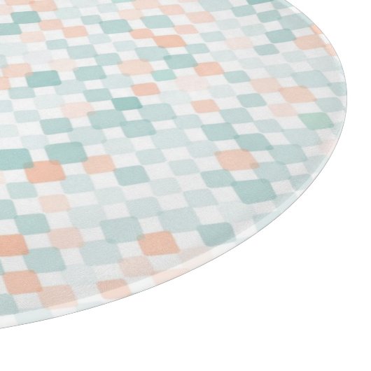 混合された小さい点が付いている抽象的な背景 カッティングボード (角)