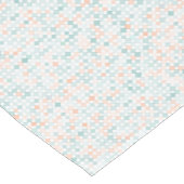 混合された小さい点が付いている抽象的な背景 ショートテーブルランナー (コーナー)