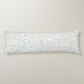 混合された小さい点が付いている抽象的な背景 ボディピロー (裏面)