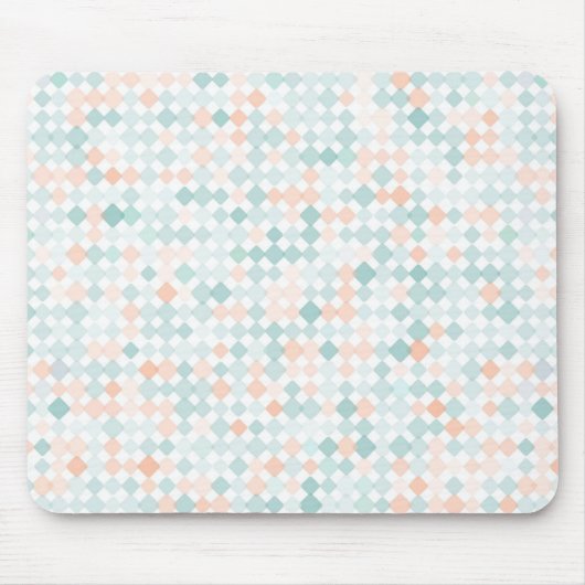 混合された小さい点が付いている抽象的な背景 マウスパッド (正面)