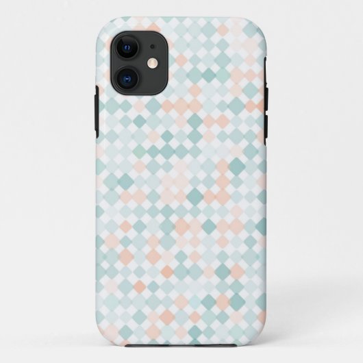 混合された小さい点が付いている抽象的な背景 Case-Mate iPhoneケース (裏面)
