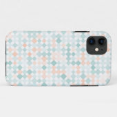 混合された小さい点が付いている抽象的な背景 Case-Mate iPhoneケース (裏面(横))