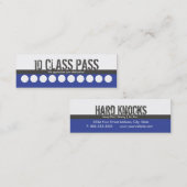 混合された武道の名刺10のクラスのパスカード ロイヤリティカード (正面/裏面)