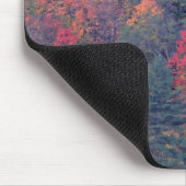 混合された硬材林の秋の群葉 マウスパッド (コーナー)