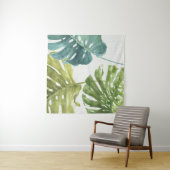 混合された緑|の熱帯やし タペストリー (インサイチュ)