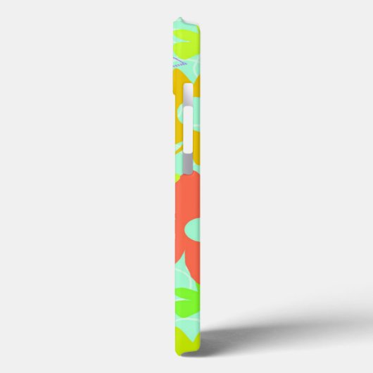 混合された花 Case-Mate iPhoneケース (裏面 / 左)