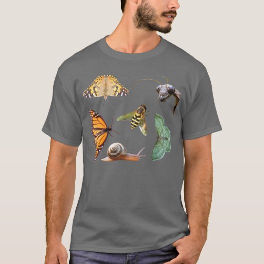 混合された虫の~のTシャツ Tシャツ (正面)