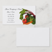 混合された野菜名刺 名刺 (正面/裏面)