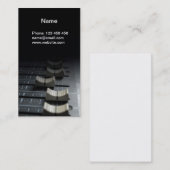 混合の机のフェーダー 名刺 (正面/裏面)