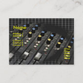 混合の机の名刺 名刺 (裏面)